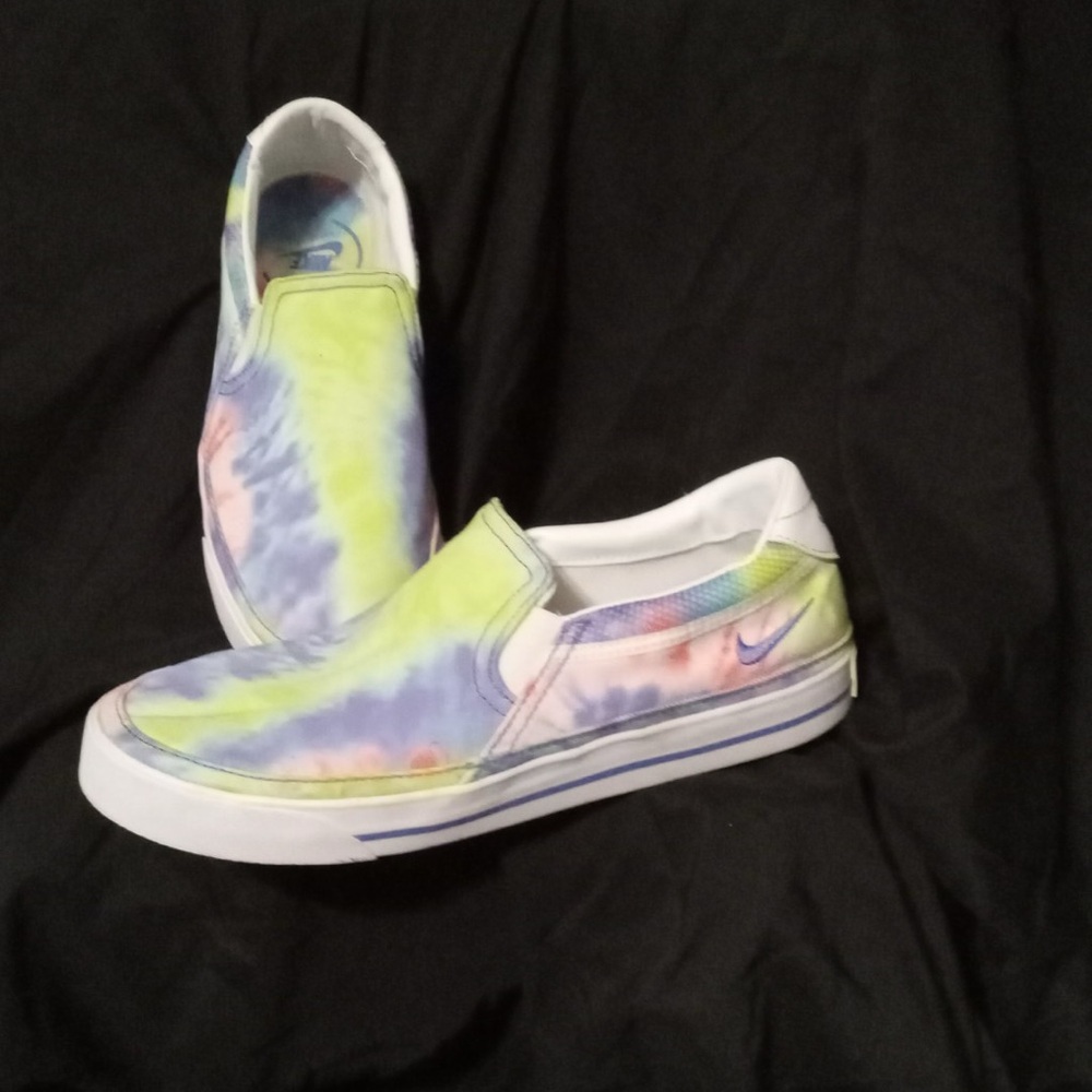 Nike Multicolor Tie-Dye Slip-Ons